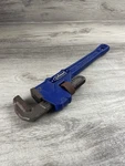 Kobalt Oem 14 Cast Iron Pipe Wrench, Blue. Fixed Price $25.00.