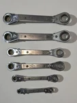 Sk Tools Usa 6PC Metric 7MM 18MM Offset Ratcheting Box End Wrench. Fixed Price $119.95.