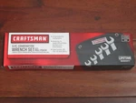 Craftsman 5 Pc Combination Wrench Set With Roll Pouch Sae New Factory Sealed. Fixed Price $33.89.