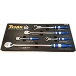 Titan TIT12175 5PC 90 Tooth Ratchet Set. Fixed Price $230.70.