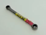 Nos Craftsman Usa 425910 Va Double Box End Ratcheting Wrench Sae 5/16" & 3/8". Fixed Price $61.74.