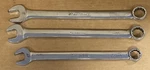 Snap-on 3 Pc 12 Pt Combination Wrenches (17MM OEXM170A- 21MM OEXM210A) Used.. Fixed Price $125.00.