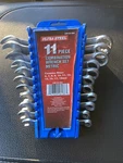 Ultra Steel 11 Piece Combination Metric Wrench Set Brand New!!. Fixed Price $7.99.