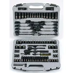 Stanley 99 Pc. 1/4" 1/2" Sae/metric Black Chrome Laser Etched Socket Set 92-839. Fixed Price $243.67.