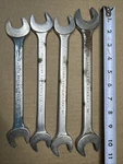 Proto Open End Wrenches 3042 5/15X7/8 3039-G 13/16X3/4 3037 25/32X11/16 3035. Fixed Price $45.00.