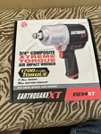 Earthquake EQ34XT 3/4 Composite Xtreme Torque Air Impact Wrench Gv. Fixed Price $168.75.