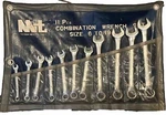 Michigan Industrial Tools 11 Piece Metric Combination Wrench Set 6-19MM Roll Up. Fixed Price $29.95.