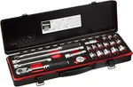 Koken 3286Z 3/8INCH Z-eal Socket Wrench Set Of 21 Items With Metal Case New F/s. Fixed Price $242.81.