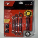 Skil Secure Grip Box Wrench Set 4PC Self-tightening Heavy Duty Steel. Fixed Price $14.94.
