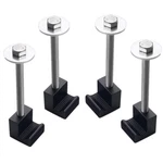 Dewhel Tie Downs Aluminum J Hook Crossover Pickup Pair (4 Pc.... Fixed Price $30.34.