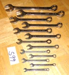 Matco Tools 13 Piece Sae. Short Combination 6 Point Wrench Set 1/4 7 /8. Fixed Price $180.00.