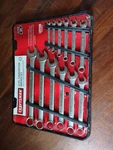 Craftsman 47046 - 12 Piece Point Sae Combination Wrench Set. Fixed Price $99.99.
