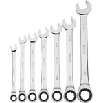 Klutch Ratcheting Wrench Set, 7-PC., Sae: 5/16IN.-3/4IN.. Fixed Price $59.99.