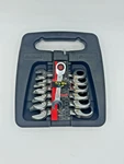Blackhawk Tools BW2251 7 Piece Metric Stubby Ratcheting Wrench Set (10MM-18MM). Fixed Price $53.13.