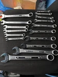15PC Pittsburgh & Stanley 86-835 Usa Metric Sae Combination Wrench Lot Most New. Fixed Price $11.00.
