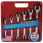 Cal-hawk 6-PC. Flare Nut Wrench Set Metric CAL-CCWFNW6M. Fixed Price $44.95.