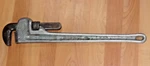 Rothenberger 70162 Aluminum Straight 24" Pipe Wrench Heavy Duty 3" Jaw. Fixed Price $69.99.
