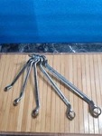 Set Of 5 Dunlap Sae 12 Pt Combination Wrenches 10 Sizes From 7/8" 3/8".OBO. Fixed Price $36.00.