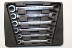 Snap-on Tools Pc 6-POINT Metric Flank Drive Double End Flare Nut Wrench Set. Fixed Price $225.00.
