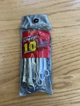 Ultra Steel 9 Pieces Metric Combo Wrench Set, 4C00023P. Fixed Price $12.95.