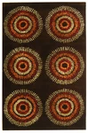 Brown / Gold Safavieh Soho Wool Area Rug SOH719B. Fixed Price $205.00.