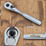 Nos Sears Craftsman 3/8" Dr Quick Release Ratchet 7" W/sticker 44811 Usa. Fixed Price $49.95.