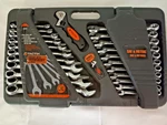 Tactix 22 Pc Gae & Metric Combination Wrench Set+stanley Pipe Adjustable. Fixed Price $30.00.