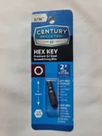 3/16" Hex Key Century Drill And Tool Bit 1" Insert #68462. Fixed Price $7.95.