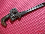 Vintage Rare "western Auto Supply Co." U.s.a. 10" #HR2438 Adjustable Pipe Wrench. Fixed Price $18.00.