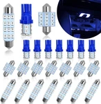 Led Combination Of 24 Sets, Used For Interior Lights, Indoor Map Dome Blue. Fixed Price $19.70.