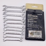 Sears Craftsman Usa Nos Sae 10PC Combination Ignition Wrench Set 44776. Fixed Price $40.00.