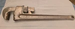 Vintage Schick Pipe Wrench 18 Heavy Duty Adjustable Plumbing Tool Aluminum. Fixed Price $34.99.
