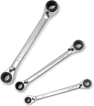 4 1 Ratcheting Wrench Set Reversible Double Tool Box. Fixed Price $39.90.