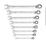 Gearwrench Sae Ratcheting Set 8 Pc Missing 9/16. Fixed Price $50.00.