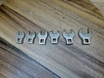 Pittsburgh 6 Pcs. Crowfoot Metric Wrench Set Fits 3/8" Ratchets. Fixed Price $13.56.