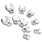 Powerbuilt 10 Piece 3/8 Inch Drive Sae And Metric Crowfoot Wrench Set - 640830. Fixed Price $29.95.