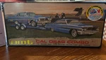 Amt Cal Drag Combo 3-IN-1 Model Kit Ford Galaxie Falcon Funny Car Trailer. Fixed Price $51.00.