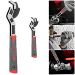 2X Self-locking Wrench 6"10" Multi-function Plumber For 7-35MM Pipes. Fixed Price $19.48.