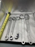 Set Of (5) Multi Wrenches. Great Shape. Fixed Price $15.00.