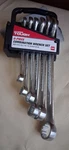 Hyper Tough 6-PIECE Sae Combination Wrench Set Chrome Steel With Storage Case. Fixed Price $10.95.