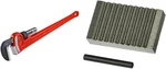 Durable Heavy-duty Pipe Wrench Set With Heel Jaw Assembly 31035 & 31725. Fixed Price $454.99.