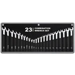 23-PIECE Premium Sae And Metric Combination Wrench Set Roll-up Pouch Inc.... Fixed Price $46.50.