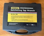General Tools 2-PIECE Professional Ratcheting Tap Wrench Set No. 165. Fixed Price $55.00.