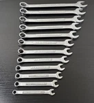 12CRAFTSMAN Sae Combination Points Wrench Set Vv 44699,44703 Series Usa Satin. Fixed Price $84.95.
