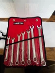 7 Pc. Proto Combination Wrench Set. (new). Fixed Price $84.00.