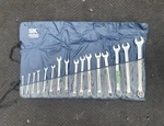 Sk 16PC Fractional Long Pattern Combination Wrench Set # 86018 Roll Up. Fixed Price $449.99.