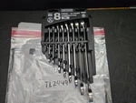 Craftsman #946992 8 Pc 12 Pt Sae 1/4"-11/16" Combo Wrench Set Usa (TL2449). Fixed Price $51.95.