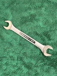 Nos Vintage Craftsman Double End Wrench 44579, 1/2", 9/16" -v- Usa. Fixed Price $8.00.