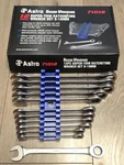 Astro Tools 12PC Razor Super-thin Ratcheting Wrench Set 8-19MM W/ Rack #71012. Fixed Price $130.19.