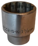 Sk Tools Usa 47152 1-5/8" Sae Shallow Socket 3/4" Drive 12 Point Chrome Finish. Fixed Price $11.99.